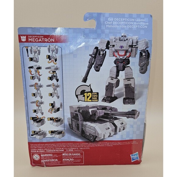 Transformers Decepticon Trio Megatron, Soundwave & Shockwave – Hasbro Authentic - Picture 3 of 11